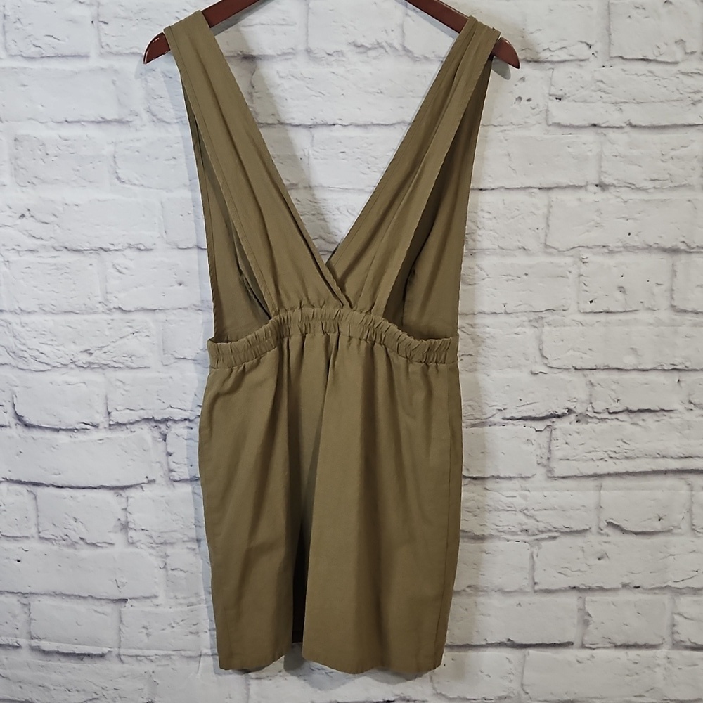 Sienna Sky Olive Jumper Mini Dress - Picture 4 of 4